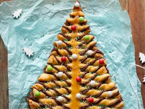 Albero di Natale con Nutella e pasta sfoglia : la versione dolce strepitosa!