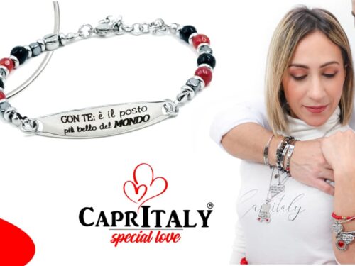 CAPRI ITALY OFFICIAL, prezioso brand e giusto regalo per San Valentino