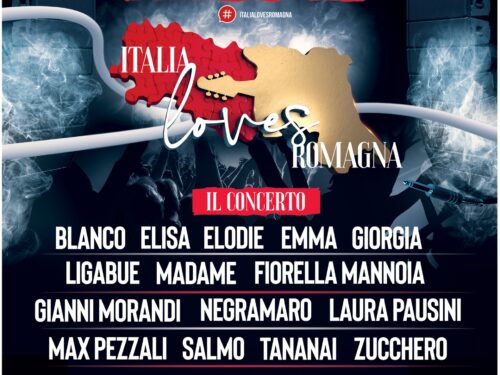 “Italia loves Romagna”, il concerto-evento per supportare la Romagna