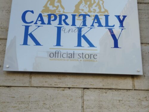 Da venerdì 5 maggio e fino a Settembre ci sarà la riapertura, per il terzo anno consecutivo del Temporary store “Capritaly -KiKi ” official store, nato per raccogliere tutto il buongusto.