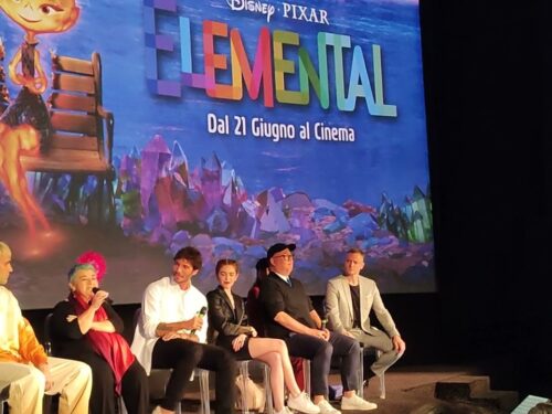 Stefano De Martino,  con Valentina Romani voce italiana nel nuovo cartoon  Disney “Elemental”